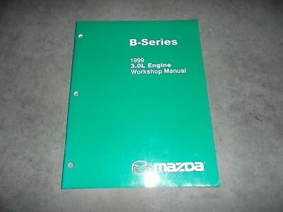 1998-1999 Mazda B3000 Pickup Truck 3.0L Engine Rebuild Service Repair Manual