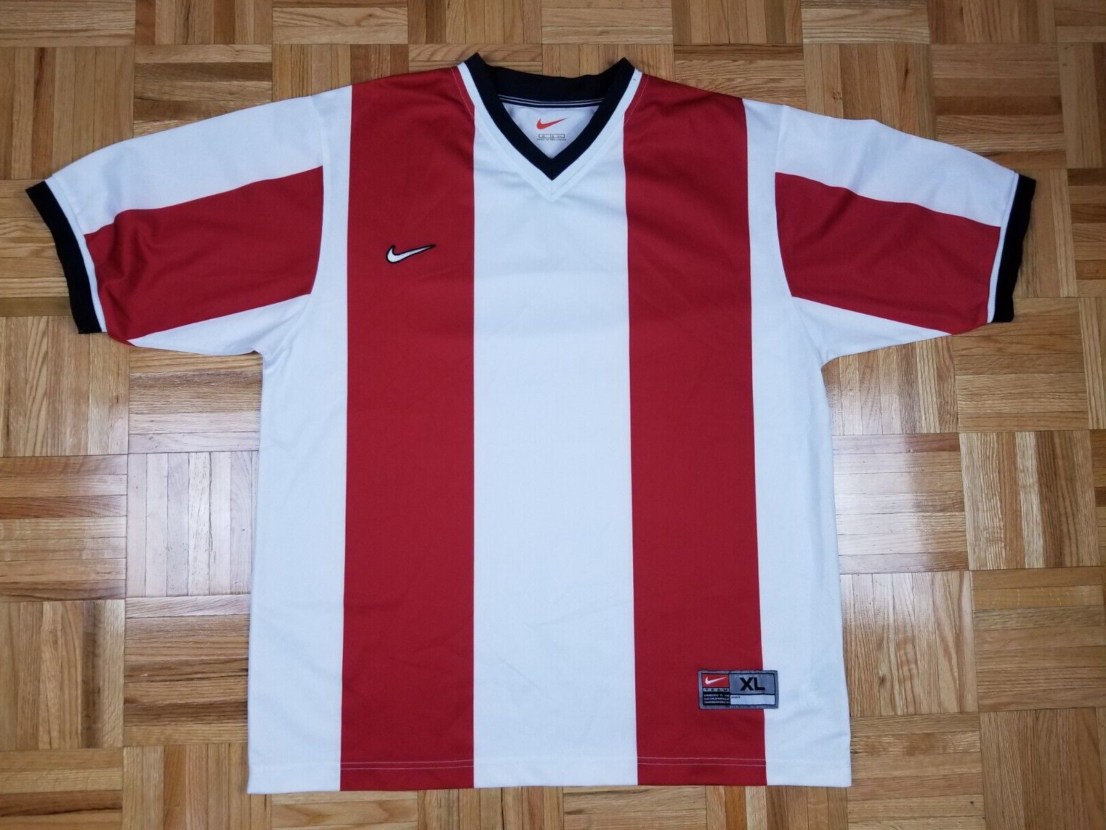 VINTAGE 90' NIKE SOCCER JERSEY SZ XLARGE MADE IN USA | eBay