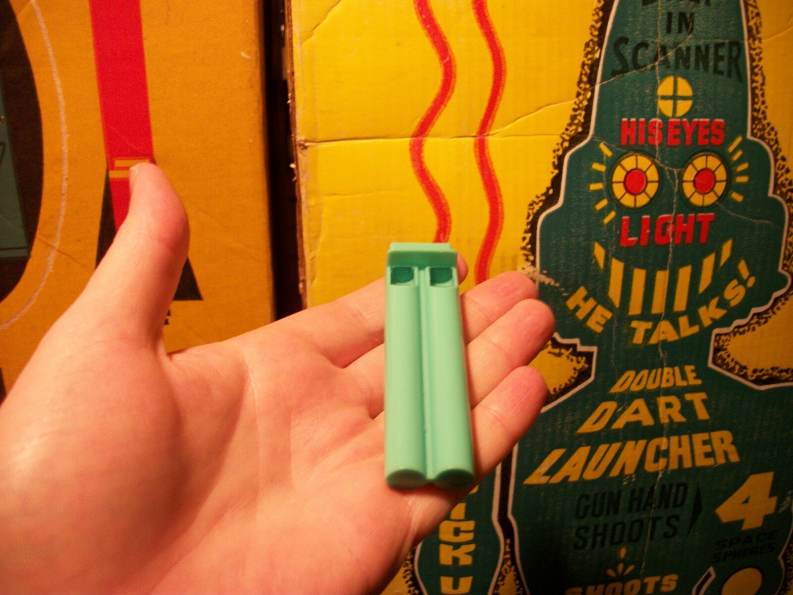 Rare Marx Big Loo Robot Whistle Working Toy