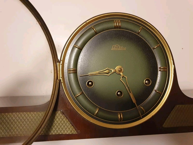 Lauffer Kaminuhr. Westminster Schlag  Und Ganzen Funktion Sammler Uhr AntiquitÃ¤T