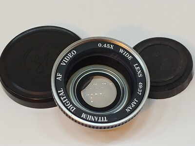Titanium Digital AF Video 0.45x Wide Angle 37mm screw mount ...#nr0195