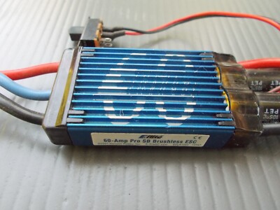 E-flite 60-Amp Pro Switch-Mode BEC Brushless ESC EC3 EFLA1060