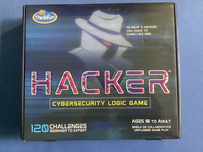 Thinkfun Hacker Cybersecurity Logic Game - Brand New Sealed - Ages 10 - Adult