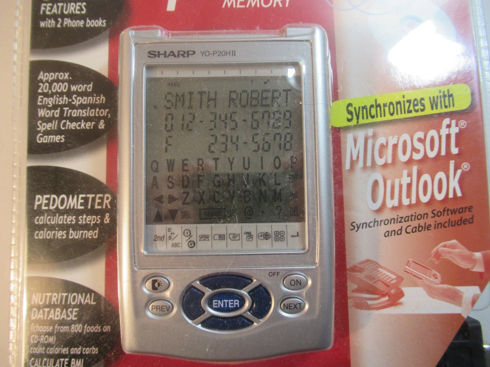 Brand New Sealed Sharp YO-P20HII Personal Electronic Organizer New Old Stock