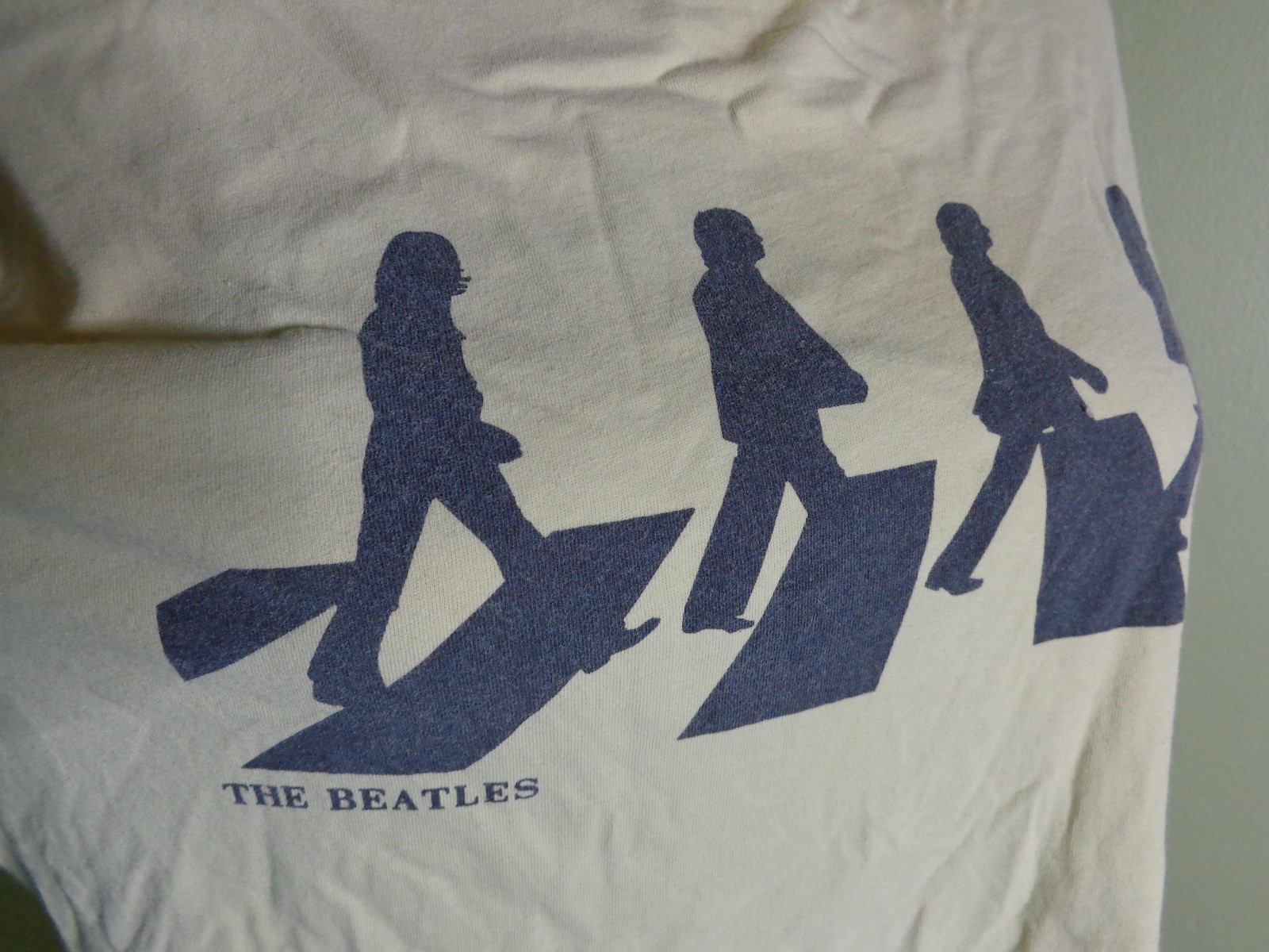 Beatles Abbey Road T-Shirt Yellow Womens 16W 100% cotton NICE !!!!