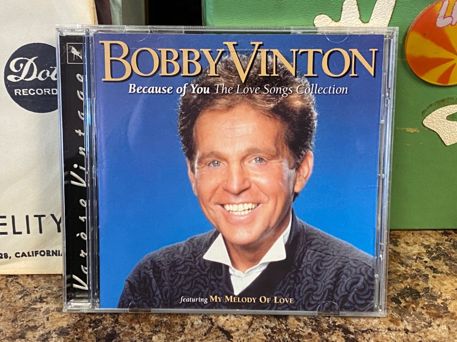 Bobby Vinton – Because of You: The Love Songs Collection CD Bobby Vinton – Because of You: The Love Songs Collection CD