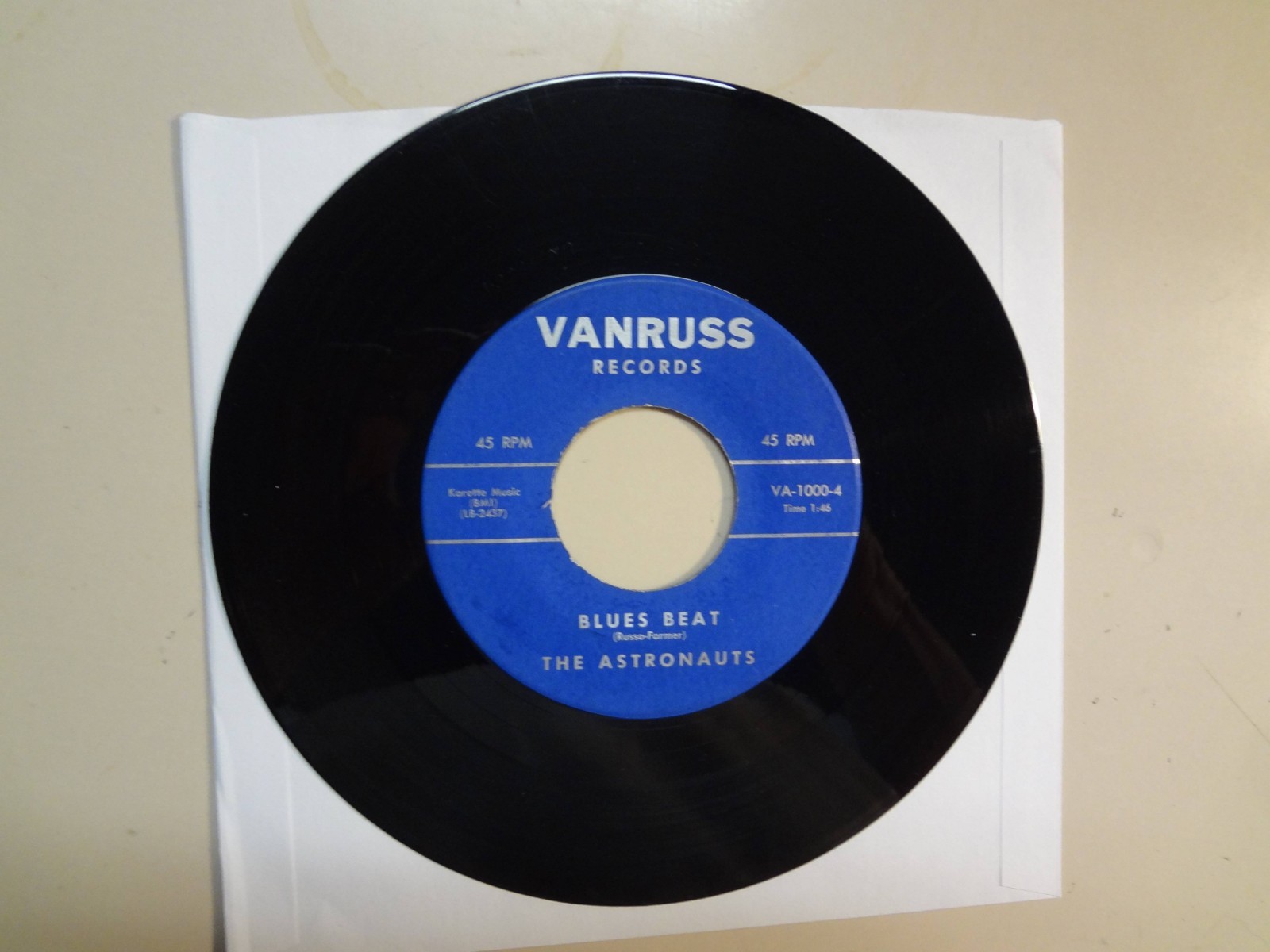 ASTRONAUTS:Blues Beat 1:46- Ski Lift 2:02-U.S. 7