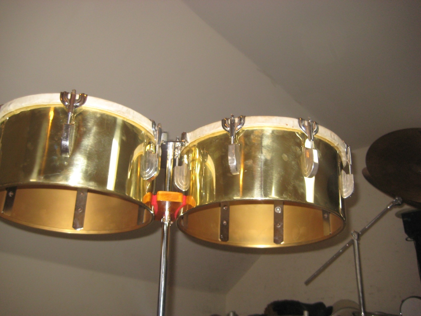Leedy timbales from the Gretsch era