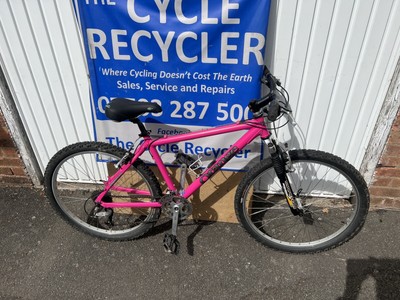 orange mountain bike