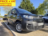 2020 Citroen Berlingo 1.5 BlueHDi 650 Enterprise M SWB PANEL VAN Diesel Manual