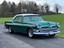 1955 Chrysler New Yorker pillarless Coupe, Hemi V8 auto.