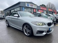 2017 BMW 2 Series 2.0 220d M Sport Auto Euro 6 (s/s) 2dr CONVERTIBLE Diesel Auto