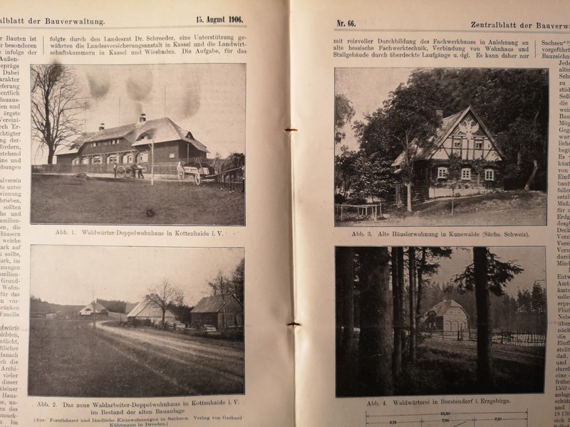 Rk 1906 Zentralblatt 66 Borstendorf Cunewalde Kottenheide SchÃ¶Neck GrÃ¼Nhainiche-