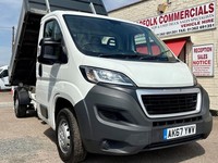 2018 Peugeot Boxer 2.0 BlueHDi Single Rear Wheel Tipper 130ps Tipper Diesel Manu