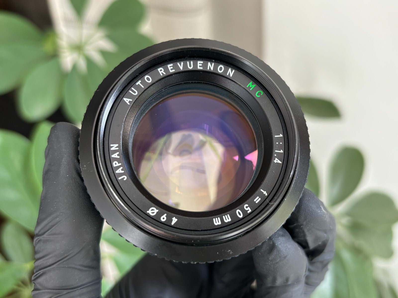 AUTO REVUENON MC 1.4/50 PENTAX Kマウント EXC+! Test Photos! Auto