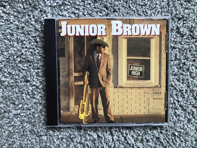 Junior Brown CD Junior High   Curb Records 1995 VG Condition VG Condition