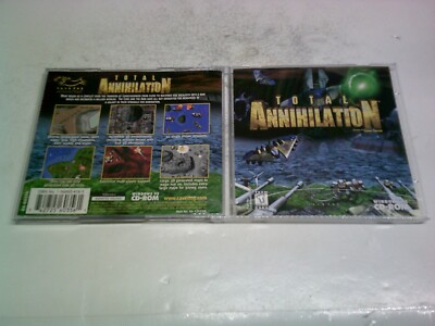 TOTAL ANNIHILATION - PC - Windows 95 - 2 CD's STRATEGY GAME! L@@K HERE!