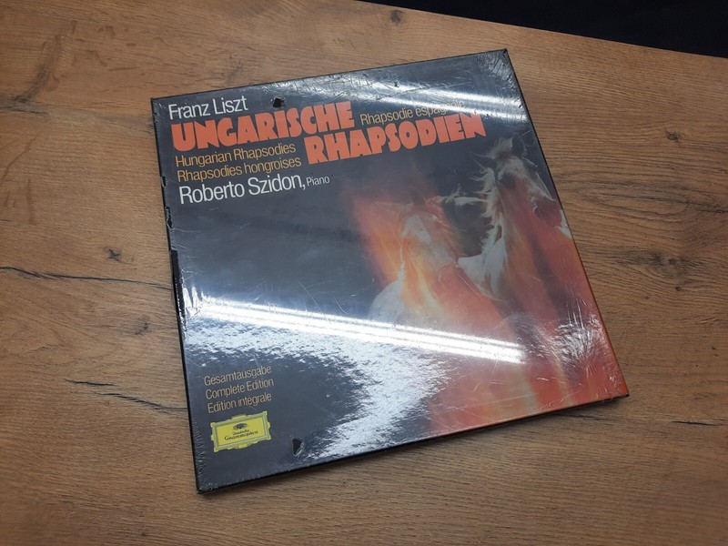 Sealed Liszt Roberto Szidon Ungarische Rhapsodien Deutsche Grammophon â 2720 072