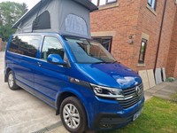 2023 VOLKSWAGEN T6.1 HIGHLINE AUTOHAUS CAMPERVAN BLUE MANUAL DIESEL