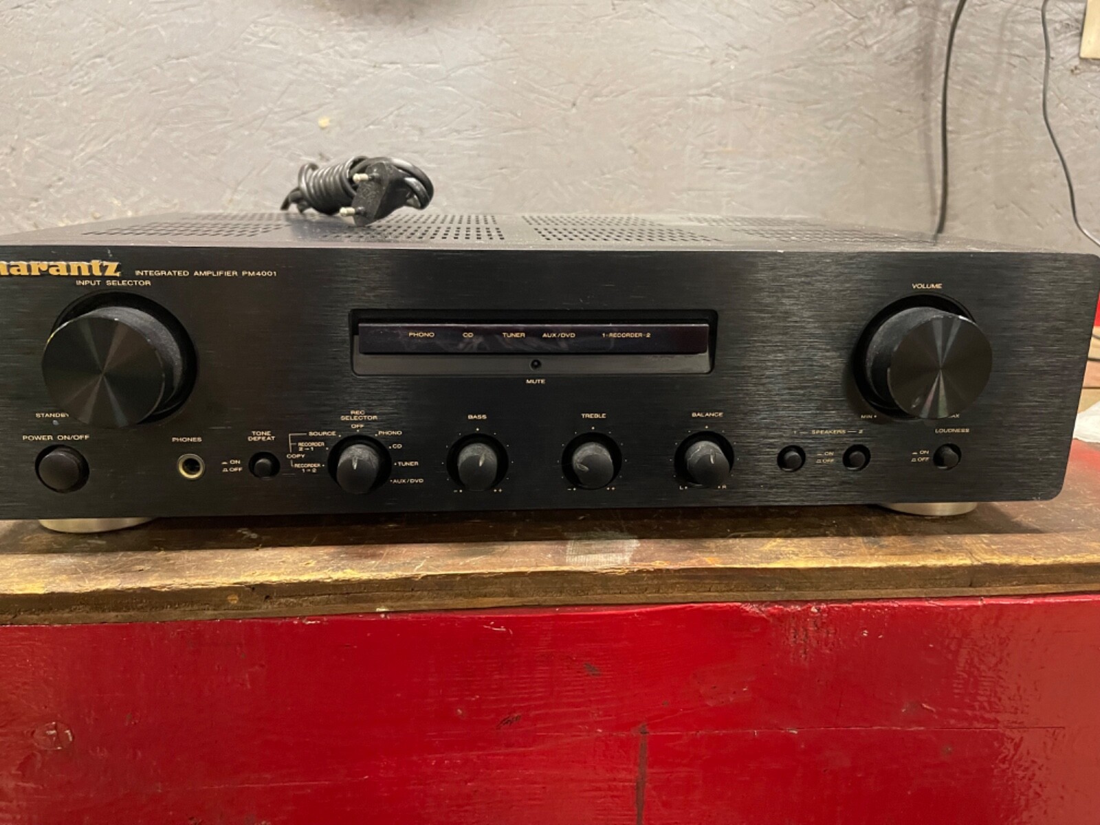 marantz PM4001 INTEGRATED AMPLIFIER プリメインアンプ