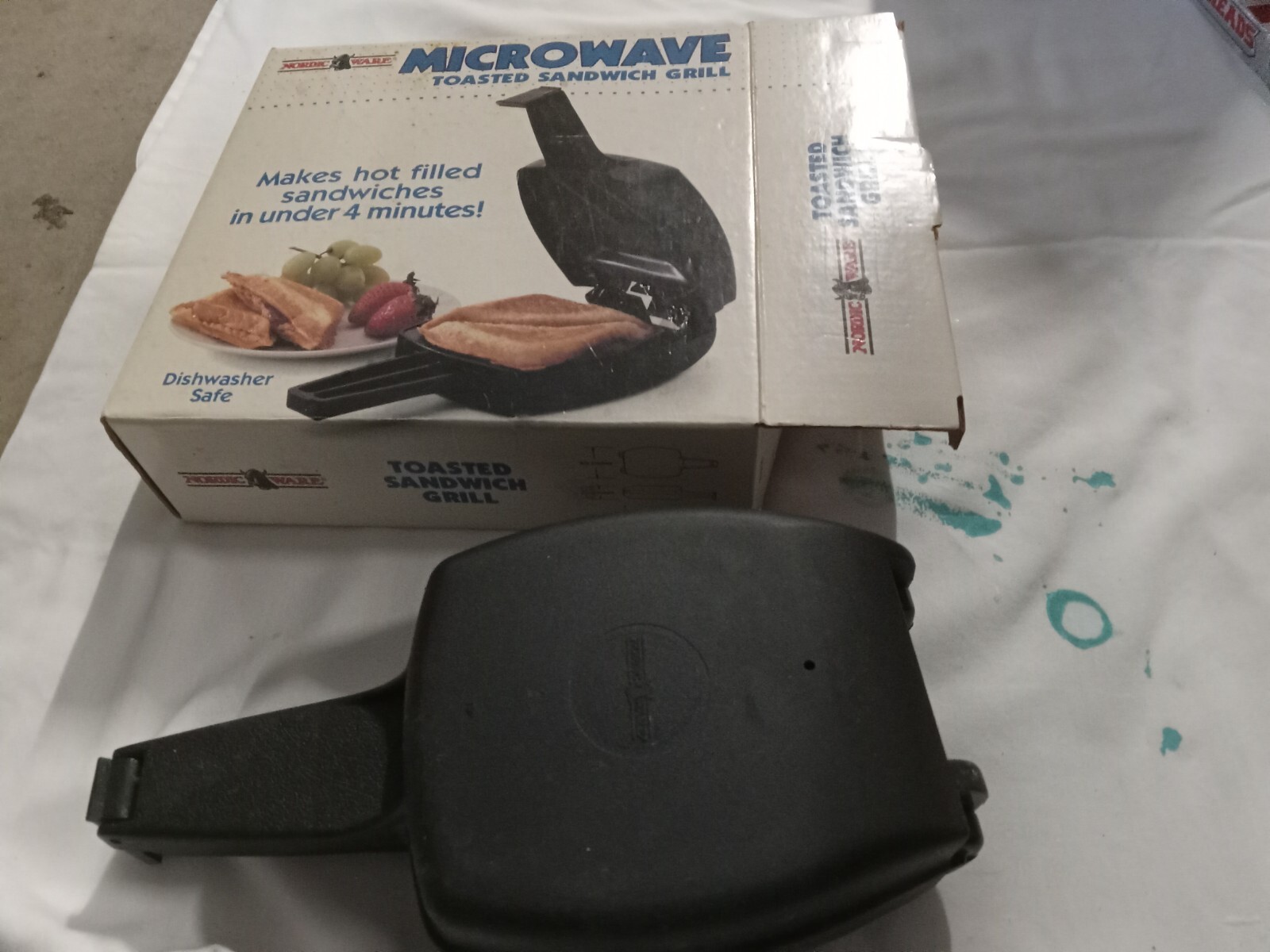 nordic ware microwave toasted sandwich grill