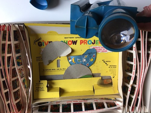 Vintage Kenner’s Give-A-Show Projector Popeye And Friends