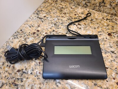 Wacom STU-300 / K USB LCD Signature Tablet Pad with Stylus Pen FreeShipp