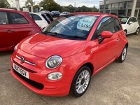 2017 Fiat 500 1.2 Pop Star 3dr £20 TAX HATCHBACK Petrol Manual