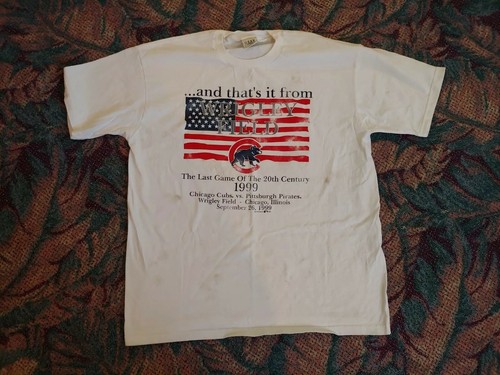 Wrigley Field Last Game 1999 tshirt