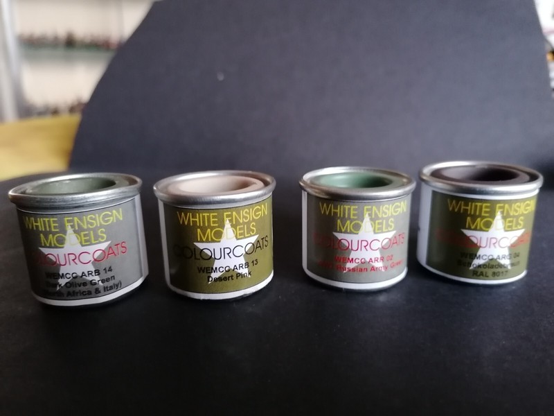 Peintures Enamel White Ensign Models - Lot De 10 - BlindÃ©S 1939-45