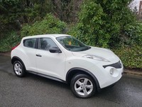 2013 63 NISSAN JUKE 1.5 DCI 8V  VISIA SUV WHITE MANUAL DIESEL