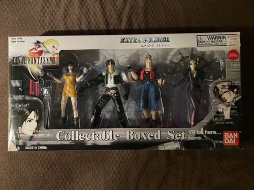 FF8 エクストラソルジャー BOX Bandai Final Fantasy VIII 8 Collectable Boxed Set Action