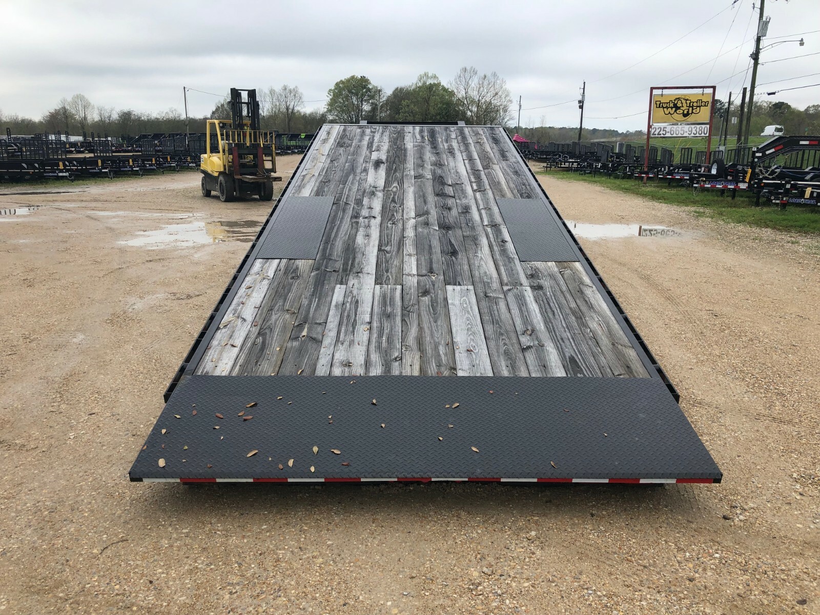 24' GOOSENECK TILT--DECKOVER TRAILER--PJ--2/8K TORSION AXLES--NEW