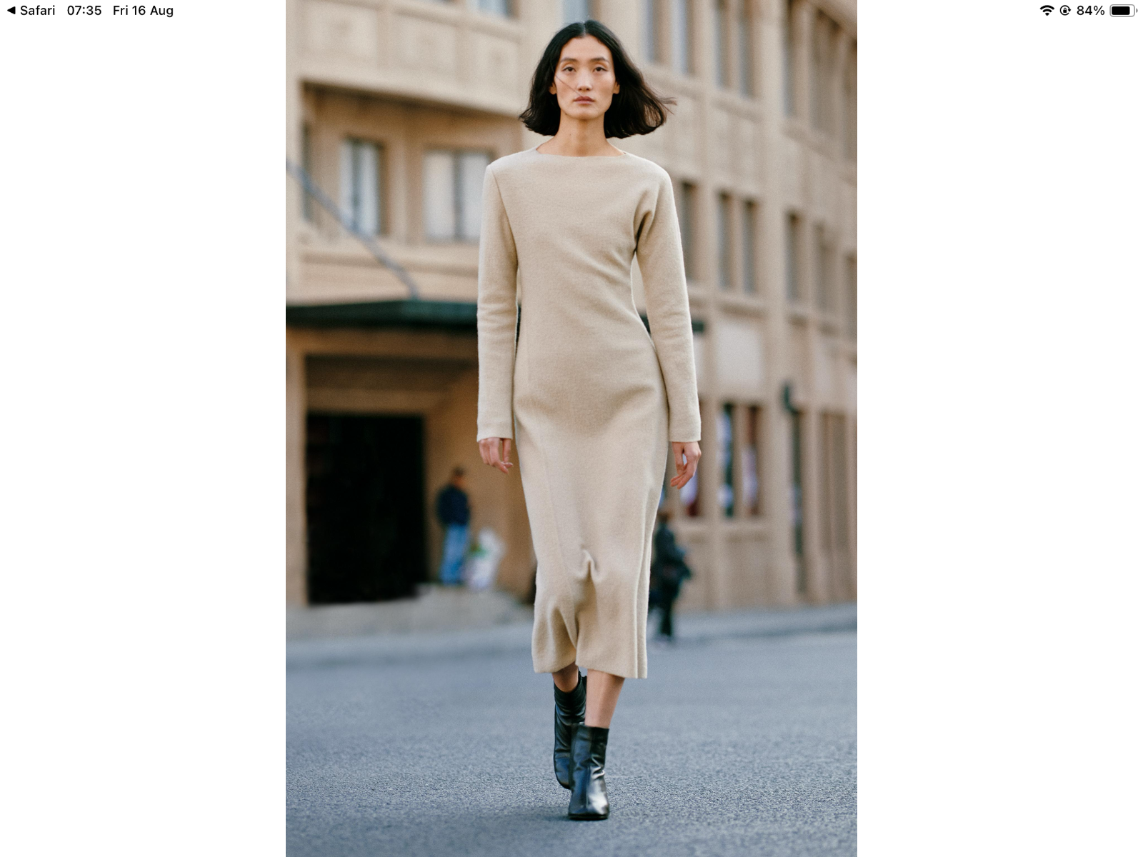 ★ZARA★ ZW COLLECTION WOOL TUBE DRESS ZW COLLECTION WOOL TUBE DRESS - Beige | ZARA United Kingdom
