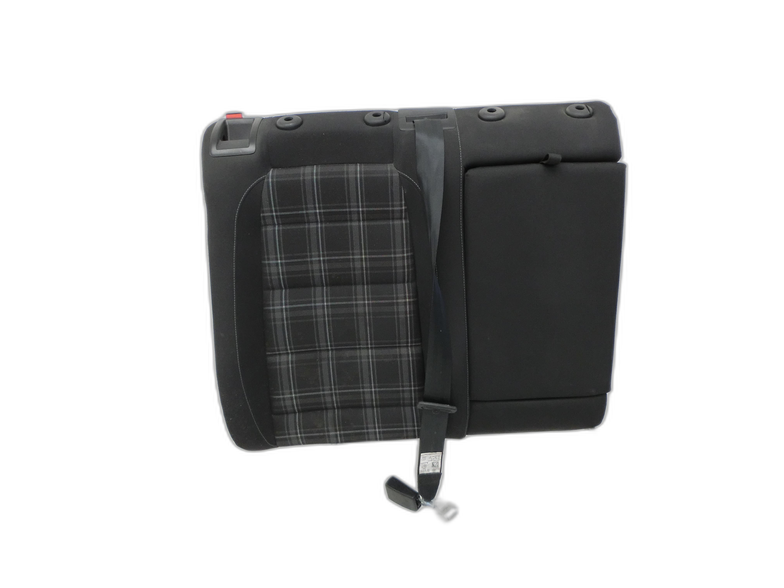 Cubierta de asiento Nuevo relleno derecha para banco trasero posterior con Apoyabrazos VW Golf VI 6 1K GTD 09-12 - Bild 1