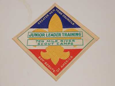 Greater New York Councils Boy Scouts of America Junior Leader Training Patch