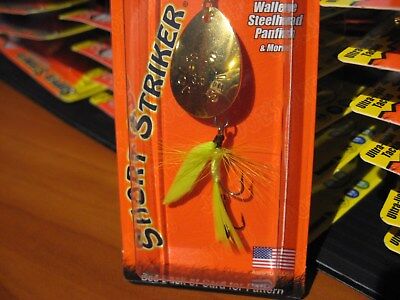 Factory USA Joe/'s Flies Super Striker Spinner Bait 1//16 Oz 127-28 Black Gnat