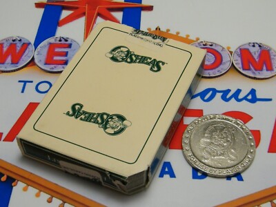 Oshea's Casino Las Vegas Nevada Casino Used Cards  & 1 Dollar Gaming Token