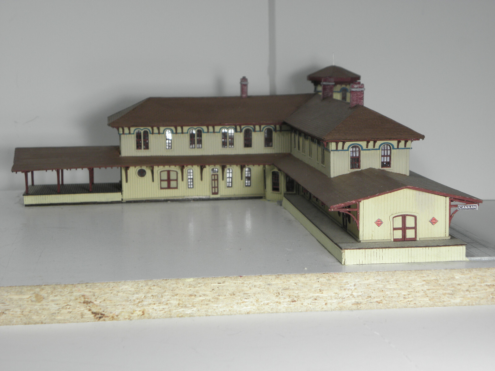 Laser Art BY Branchline Trains N Scale Canaan Station ( Housatonic RR)