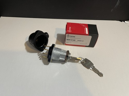 1967-1970 Triumph T120 TR6 Lucas NEW Ignition Switch & Boot