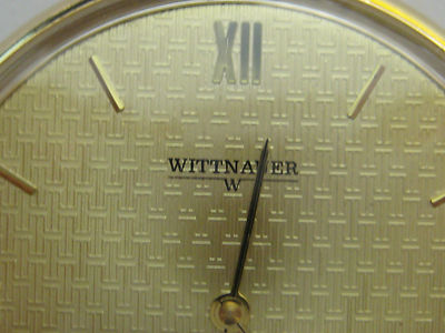 WITTNAUER GENUINE 14KT GOLD POCKET WATCH!!  PERFECT WORKING ORDER