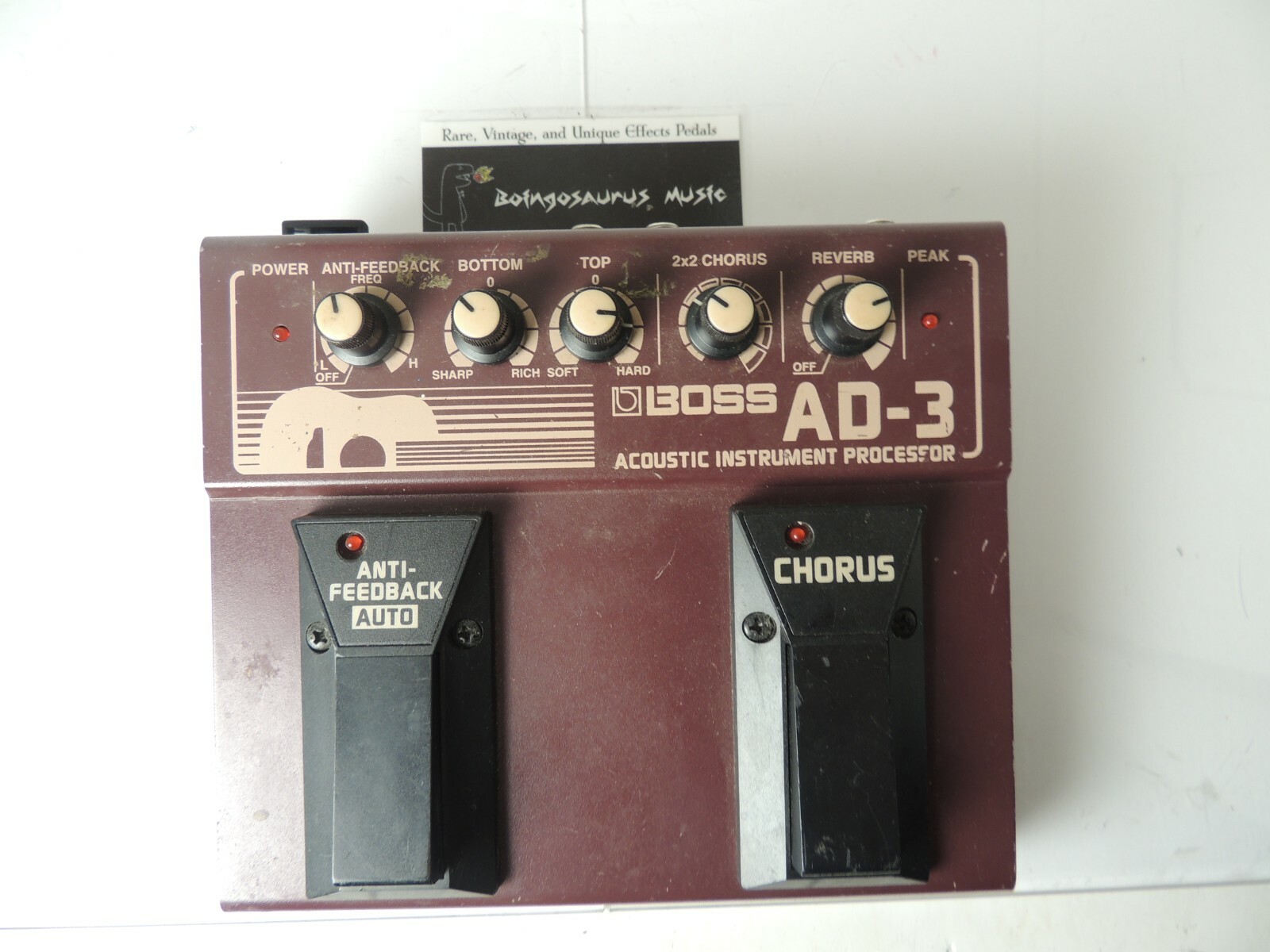 Boss AD-3 Acoustic Preamp Effects Pedal EQ Chorus Reverb Boss AD-3 Acoustic Preamp Effects Pedal EQ Chorus Reverb
