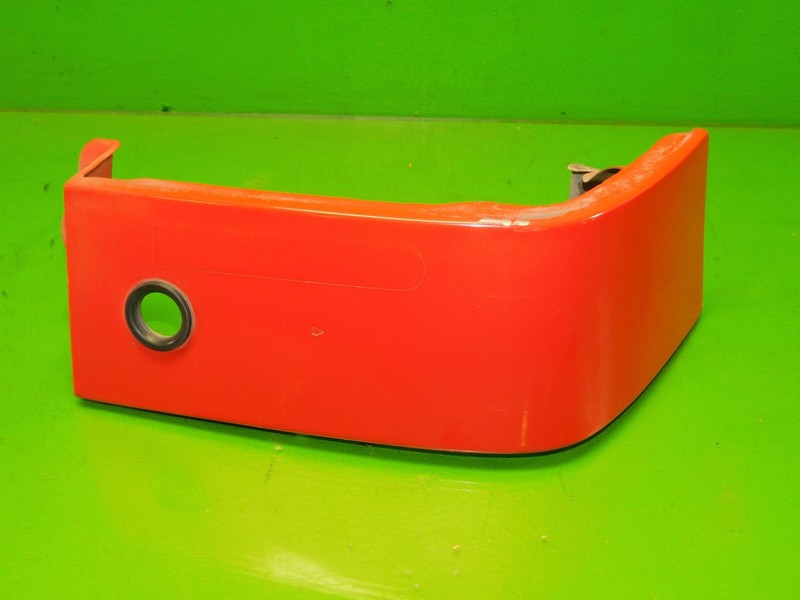 88-91 Civic wagon 4WD OEM passenger right upper bumper cover trim red lower fill