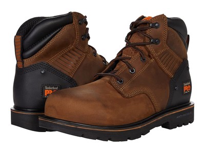 Мужские ботинки Timberland PRO Ballast 6 дюймов со стальным безопасным носком