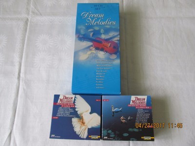 NEW 10 CD SET DREAM MELODIES 2 BOX SETS VOL 1-5, 6-10  2001 DELTA ENTERTAINMENT 