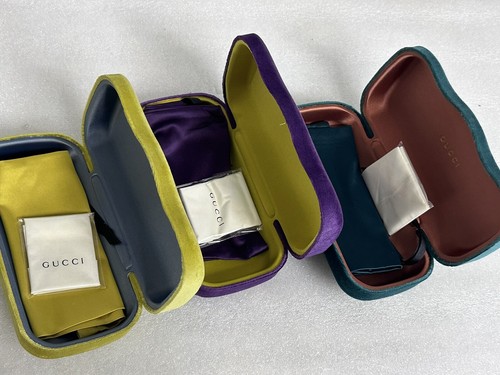 Pre-owned Gucci Gg0878s 001 Gold Havana Frame Grey Lens 59-20-140 Sunglasses Gg 0878 In Gray