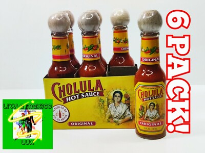 Cholula 60 ML Original Hot Sauce CHALULA Chalala Chalala Mexican Salsa 6pack 
