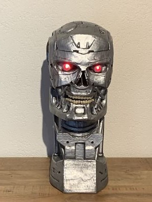 SKULL EYES x 2 T-800 TERMINATOR - WITH LIGHT | eBay