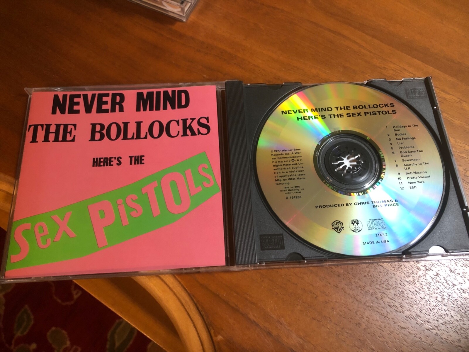 洋楽 SEX PISTOLS / NEVER MIND THE BOLLOCKS Sex Pistols - Never Mind The Bollocks Here's The Sex Pistols