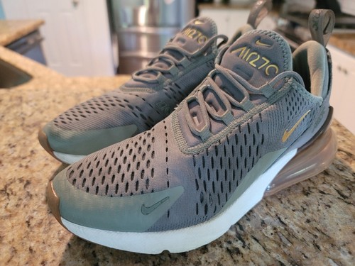 nike air max 270 dark stucco metallic gold